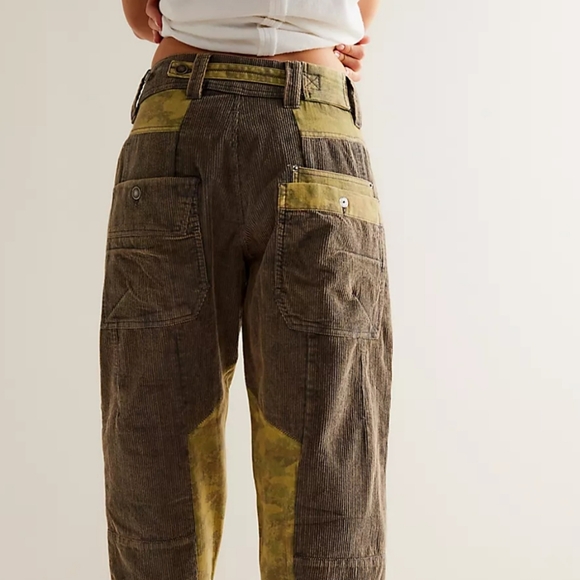 Free People We The Free Rhodes Patched Utility Pants - Picture 13 of 16